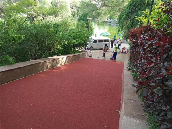 邵阳彩色路面施工